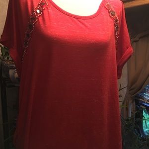 Stunning short sleeve top